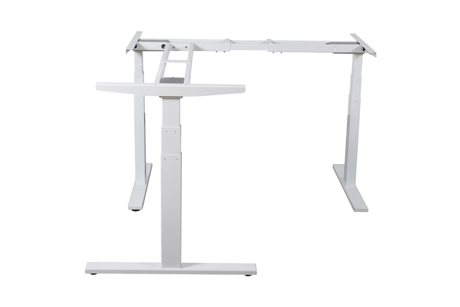 WK-3A3 L-formad hörn Elektrisk tremotors hissbord Datorbordsställ